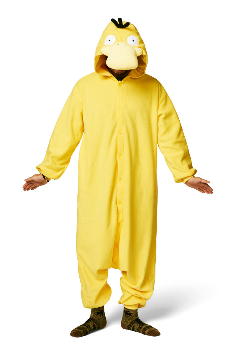 Psyduck Character Pokemon Kigurumi Adult Onesie Costume Pajamas Main