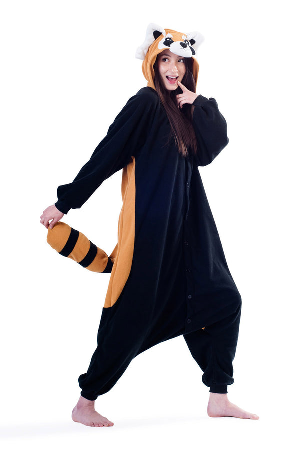 Red Panda Animal Kigurumi Adult Onesie Costume Pajamas Main