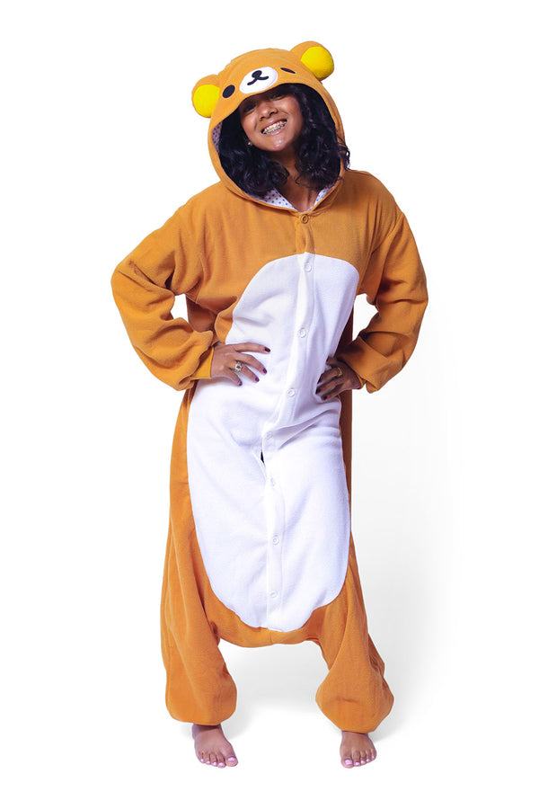 Rilakkuma Character Kigurumi Adult Onesie Costume Pajamas Main