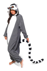 Ring-Tailed Lemur Animal Kigurumi Adult Onesie Costume Pajamas Main 2