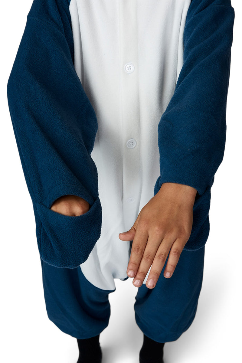 Shark Animal Kigurumi Kids Onesie Costume Pajamas Gloves 