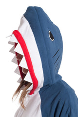 Shark Animal Kigurumi Adult Onesie Costume Pajamas Hood