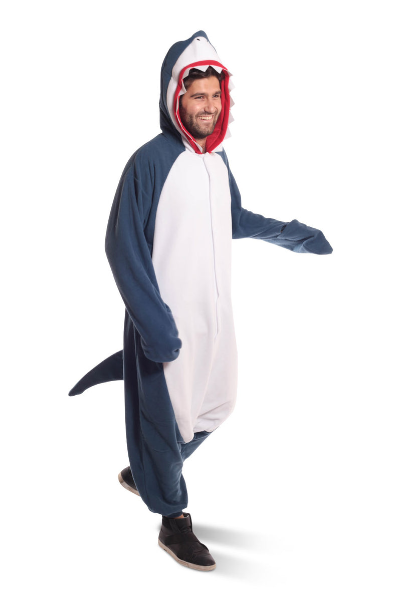 Shark X-Tall Animal Kigurumi Adult Onesie Costume Pajamas Main 3