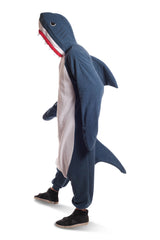 Shark X-Tall Animal Kigurumi Adult Onesie Costume Pajamas Side