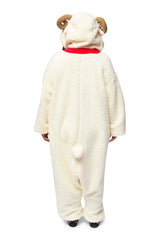 Sheep Animal Kigurumi Adult Onesie Costume Pajamas Back