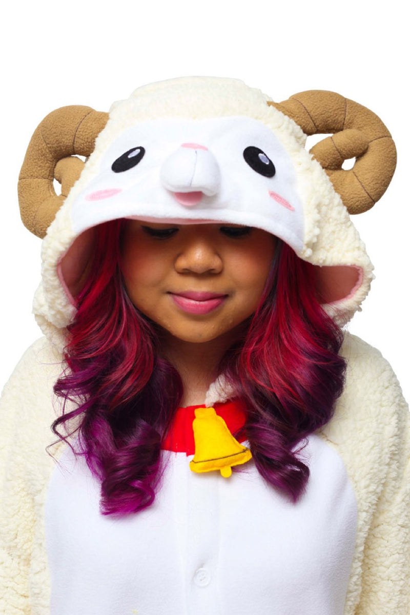 Sheep Animal Kigurumi Adult Onesie Costume Pajamas Hood