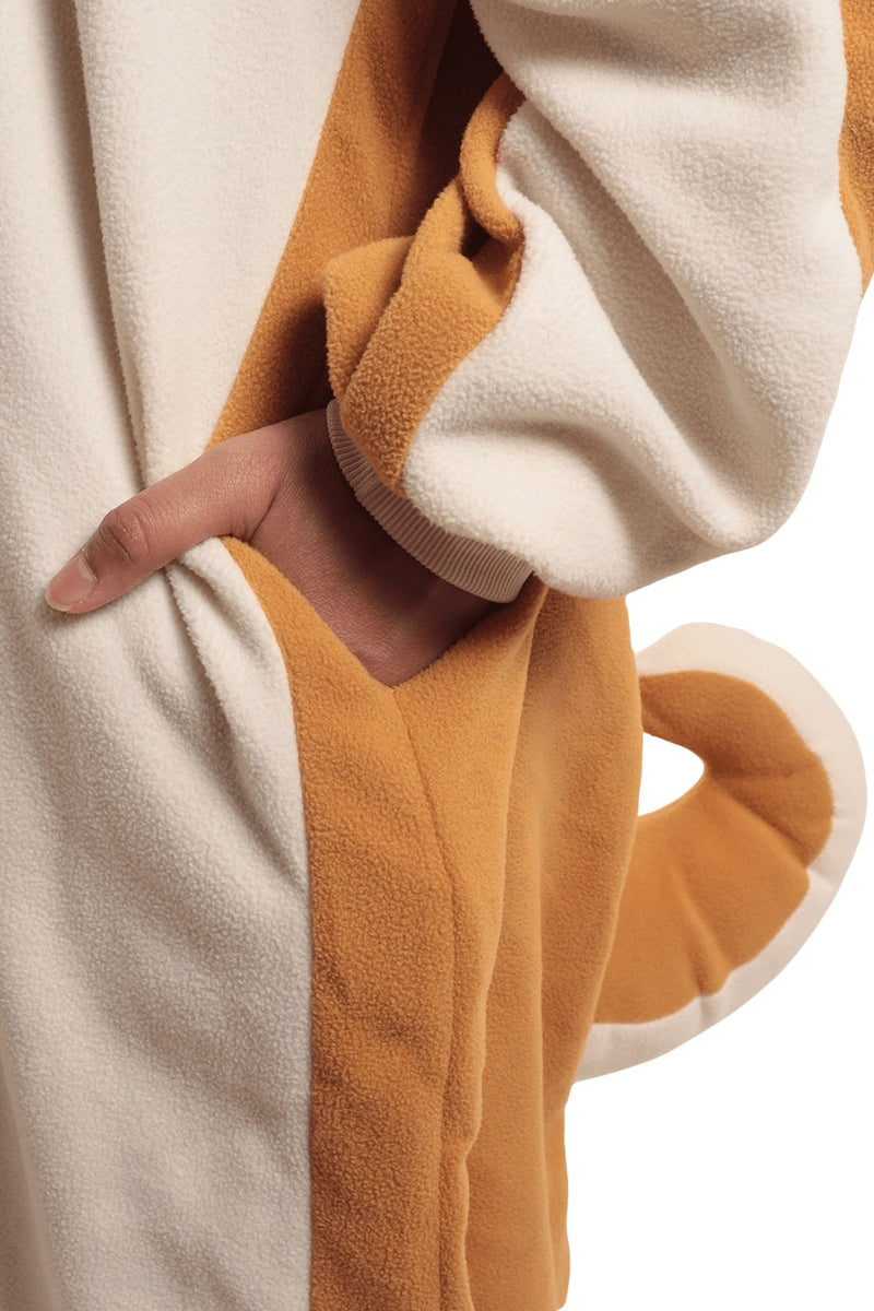 Shiba Dog Animal Kigurumi Adult Onesie Costume Pajamas Pocket