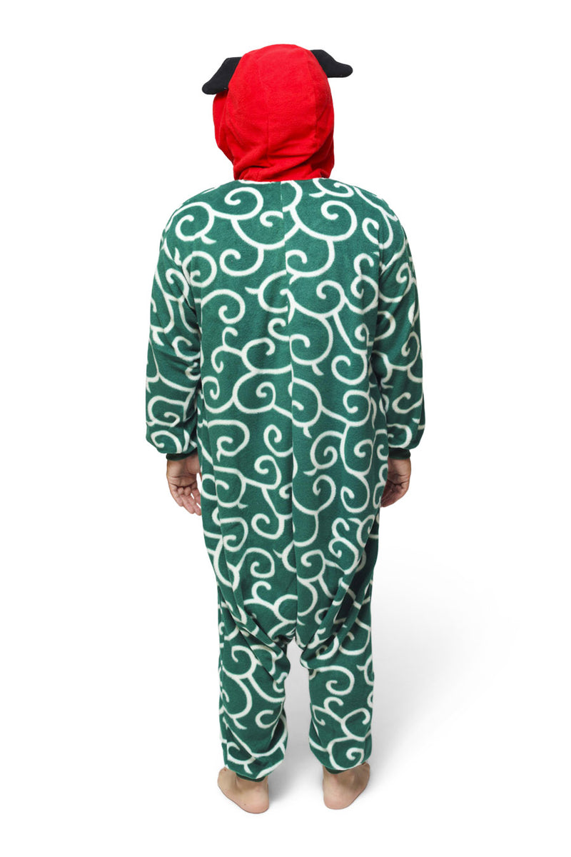 Shishimai Animal Kigurumi Adult Onesie Costume Pajamas Back