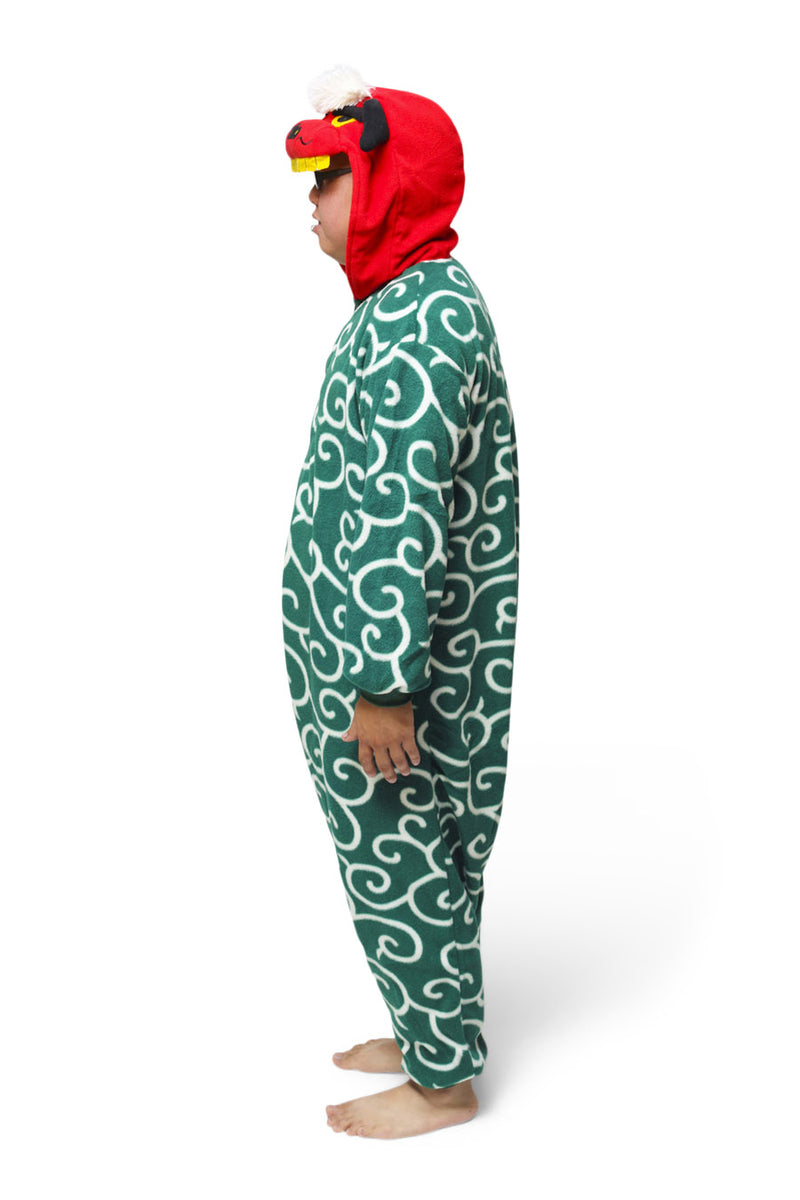 Shishimai Animal Kigurumi Adult Onesie Costume Pajamas Side