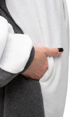 Siberian Husky Animal Kigurumi Adult Onesie Costume Pajamas Pocket