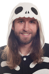 Skeleton X-Tall Animal Kigurumi Adult Onesie Costume Pajamas Hood