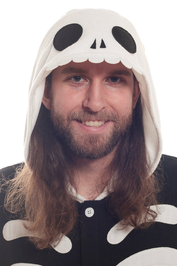 Skeleton X-Tall Animal Kigurumi Adult Onesie Costume Pajamas Hood