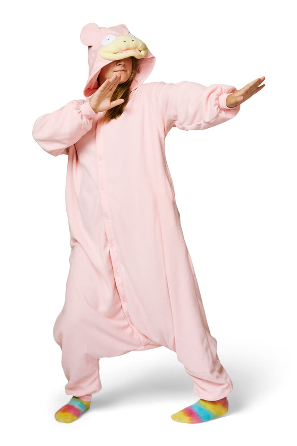 Slowpoke Character Pokemon Kigurumi Adult Onesie Costume Pajamas Main