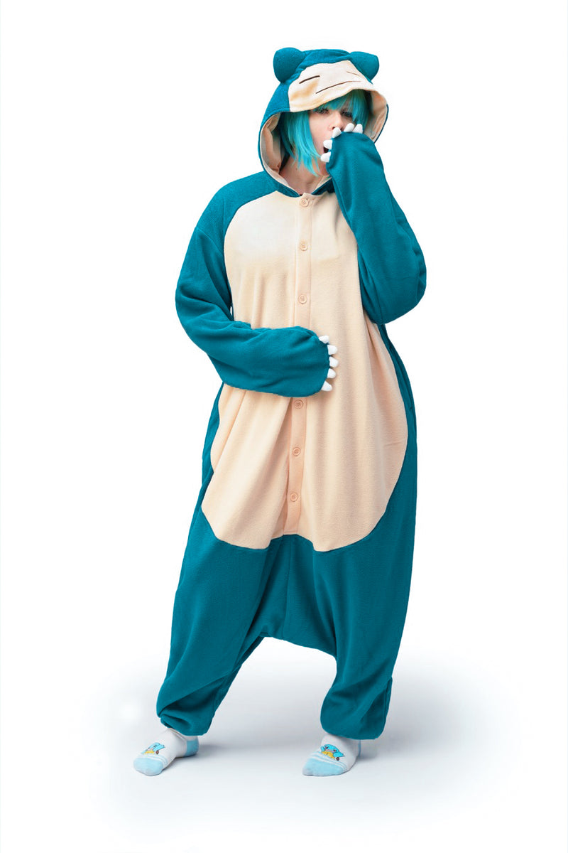 Snorlax Character Pokemon Kigurumi Adult Onesie Costume Pajamas Main 2