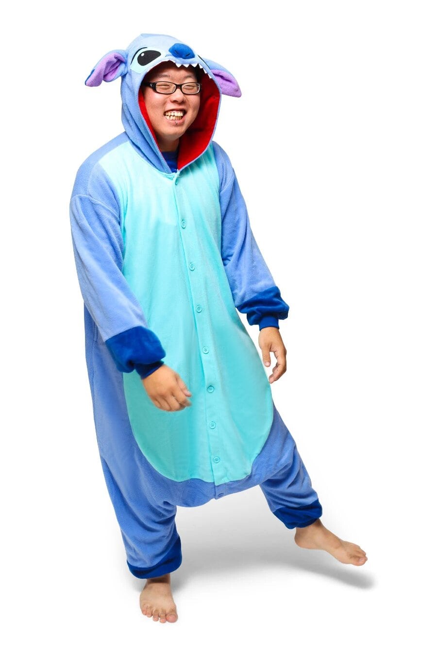 Pijama Kigurumi De Stitch. Todos Los Talles!