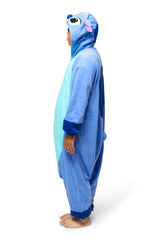 Stitch Character Kigurumi Adult Onesie Costume Pajamas Side