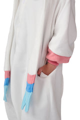 Sylveon Character Pokemon Kigurumi Kids Onesie Costume Pajamas Pockets