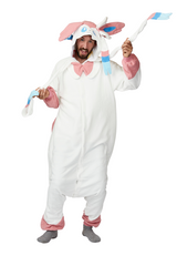 Sylveon X-Tall Character Pokemon Kigurumi Adult Onesie Costume Pajamas Main 