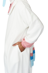 Sylveon X-Tall Character Pokemon Kigurumi Adult Onesie Costume Pajamas Pockets