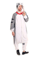 Tabby Cat X-Tall Animal Kigurumi Adult Onesie Costume Pajamas Main