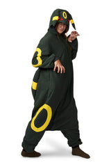 Umbreon Character Pokemon Kigurumi Adult Onesie Costume Pajamas Main 2