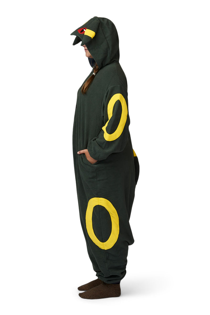 Umbreon Character Pokemon Kigurumi Adult Onesie Costume Pajamas Side