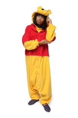 Winnie the Pooh Character Kigurumi Adult Onesie Costume Pajamas Main 2